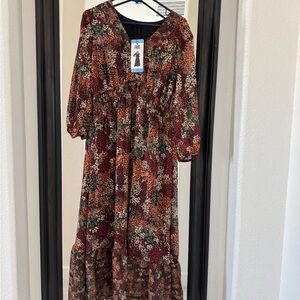Frye Multicolor Long Sleeve Dress